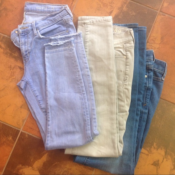 3 Pak Gap Skinny Jeans EUC - Picture 5 of 6